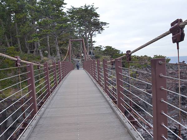 防腐木吊桥