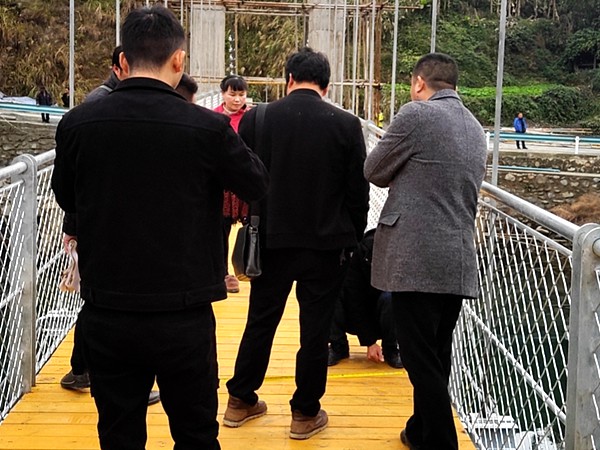 贵州黔东南吊桥验收